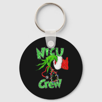 Nicu Crew Nurse Merry Christmas Stethoscope Xmas P Key Ring