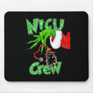 Nicu Crew Nurse Merry Christmas Stethoscope Xmas P Mouse Mat