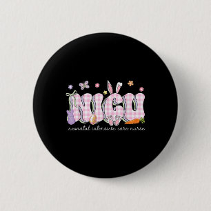 Nicu Easter Neonatal Intensive Care Unit Nursing S 6 Cm Round Badge