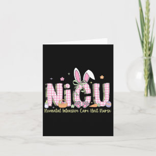 Nicu Easter Neonatal Intensive Care Unit Nursing S Card