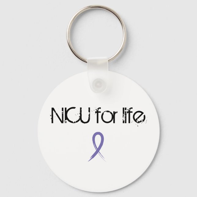 NICU for life keychain (Front)