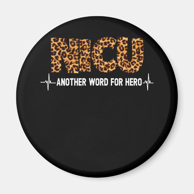 NICU Neonatal intensive care unit nurse Magnet (Front)