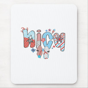 NICU Nurse 4th of July American Nurse Mouse Mat