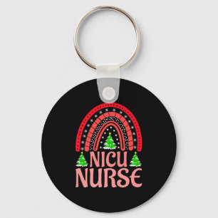 Nicu Nurse Christmas Crew Nurselife Nursing Xmas P Key Ring