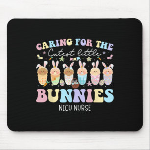 Nicu Nurse Easter Day Caring For The Cutest Bunnie Mouse Mat