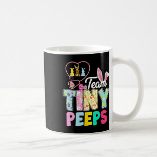 Nicu Nurse Easter Team Tiny Humans Bunnies Stethos Coffee Mug