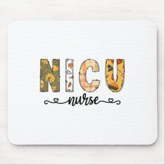 Nicu Nurse Fall Halloween For Women Men  Mouse Mat