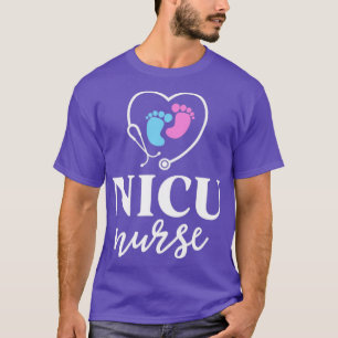 NICU Nurse Gifts Neonatal ICU Nursing School Gradu T-Shirt