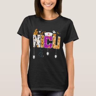 Nicu Nurse Halloween Hospital Party Fun Nursing St T-Shirt