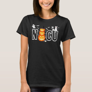 NICU Nurse Halloween Hospital Party Nursing Stude T-Shirt