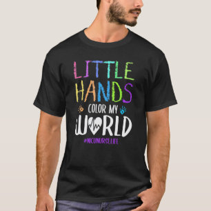 Nicu Nurse Little Hands Premie Neonatal Icu Nurse T-Shirt