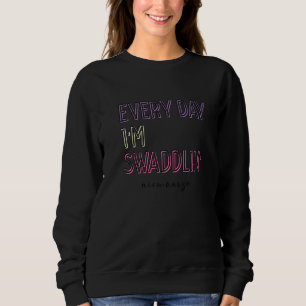 NICU Nurse Rainbow Neonatal ICU Nurse Baby Infant Sweatshirt