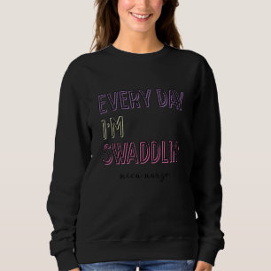 NICU Nurse Rainbow Neonatal ICU Nurse Baby Infant  Sweatshirt