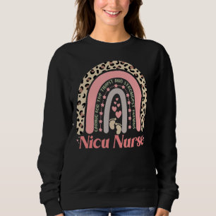 Nicu Nurse Rainbow Neonatal Icu Nurse Newborn Nurs Sweatshirt