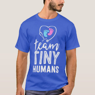 NICU Nurse Shirt Team Tiny Humans Gift Neonatal IC