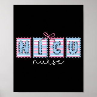 Nicu Nurse Swaddle Ed Stamp Neonatal Mother Baby Poster