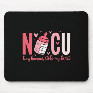 Nicu Nurse Tiny Humans Stole My Heart Valentine's Mouse Mat