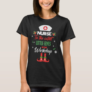 Nicu Nurse To The Cutest Chrismas Elf  T-Shirt