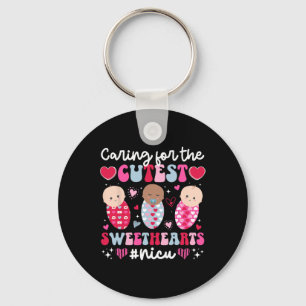 Nicu Nurse Valentine Nicu Nursing Valentines Day Key Ring