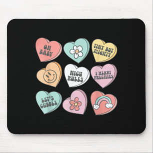 Nicu Nurse Valentine's Day Heart Candy Neonatal Ic Mouse Mat