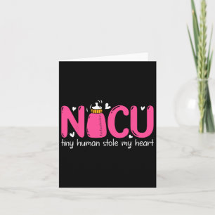 Nicu Nurse Valentine's Day Tiny Humans Stole My He Card