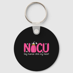 Nicu Nurse Valentine's Day Tiny Humans Stole My He Key Ring