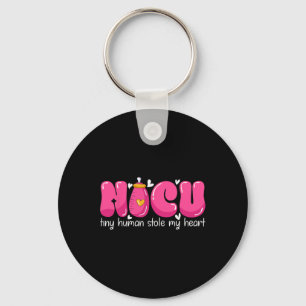 Nicu Nurse Valentine's Day Tiny Humans Stole My He Key Ring