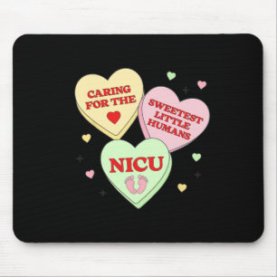 Nicu Nurse Valentine's Heart Candy Doctor Rn Icu E Mouse Mat