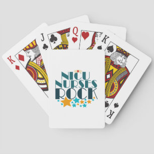 NICU Nurses Rock Playing Cards