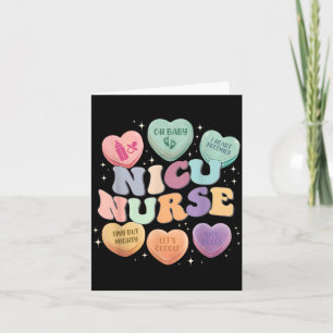 Nicu Valentine Nicu Nurse Valentines Day Icu Nurse Card