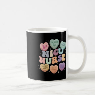 Nicu Valentine Nicu Nurse Valentines Day Icu Nurse Coffee Mug