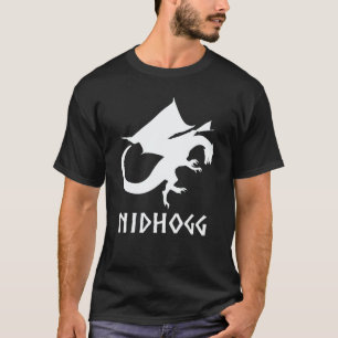 Nidhogg Norse Mythology Dragon Yggdrasil Viking H T-Shirt