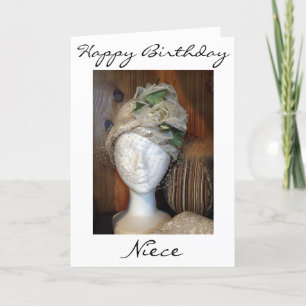 ""NIECE"" AND A VERY LOVELY LADY = BIRTHDAY CARD