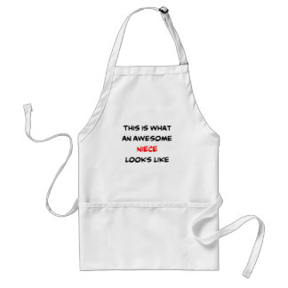 niece, awesome standard apron