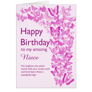 Niece Birthday Butterflies