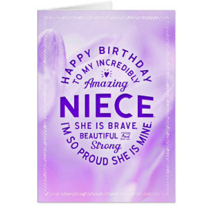 Niece Birthday, You're a Blessing