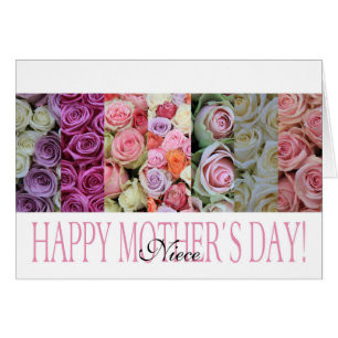 Niece   Happy Mother's Day rose card