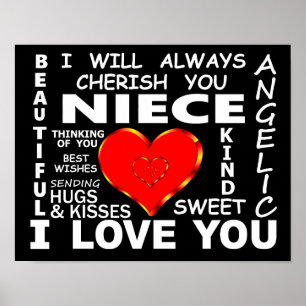 Niece I Love You Poster