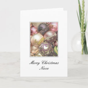 Niece Merry Christmas card
