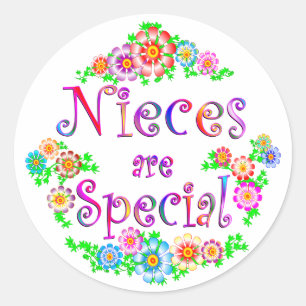 NIECES are Special Classic Round Sticker