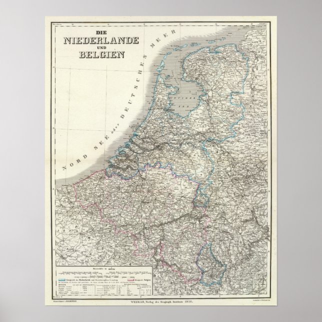 Niederlande, Belgien - Netherlands, Belgium Poster (Front)