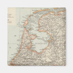 Niederlande - Netherlands Map Magnet