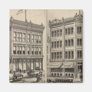 Niederlander and Citizens Bank, Wichita, Kansas Magnet
