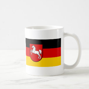 Niedersachsen Flag Coffee Mug
