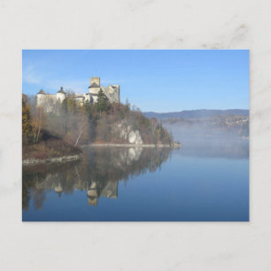 Niedzica castle postcard