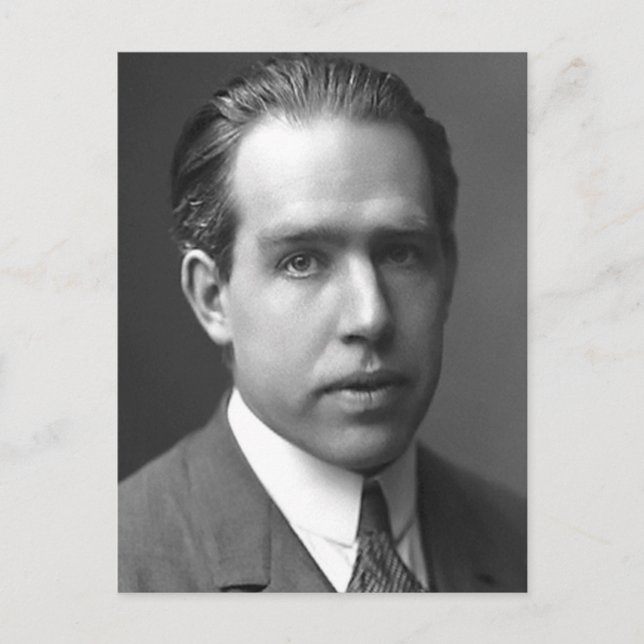 niels bohr postcard (Front)