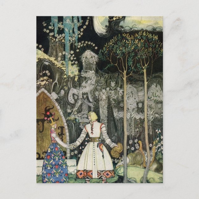 Nielsen's East of the Sun and West of the Moon Postcard (Front)