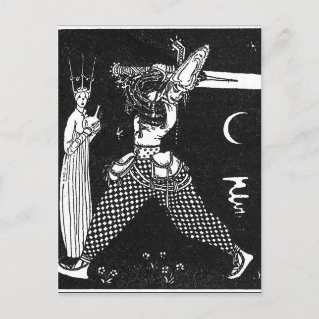 Nielsen's East of the Sun and West of the Moon Postcard (Front)