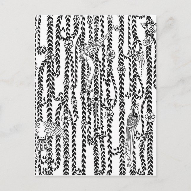 Nielsen's East of the Sun and West of the Moon Postcard (Front)