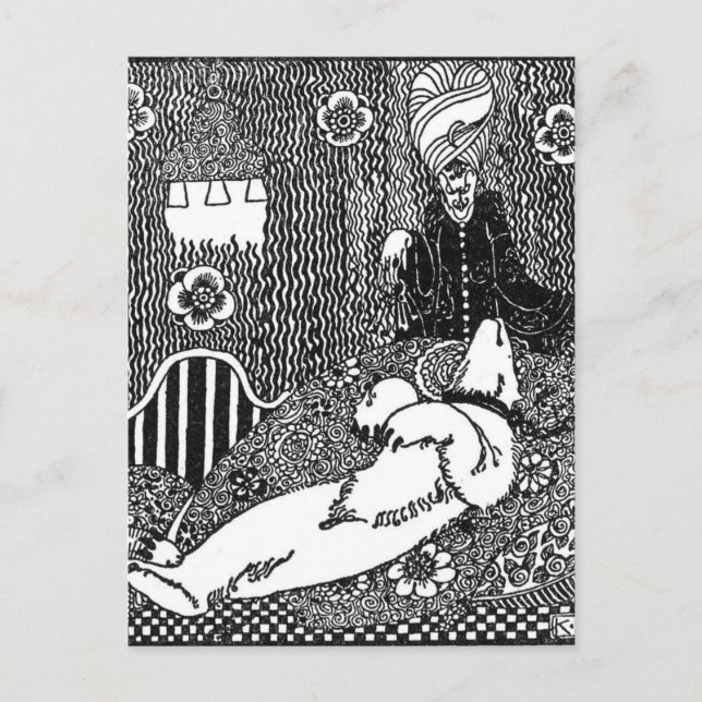 Nielsen's East of the Sun and West of the Moon Postcard (Front)